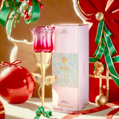 Perfume Womens Long Lasting Red Rose Floral Fragrance Body Sprays For Elegance Charm Women Daily Dating Perfume Christmas Gifts