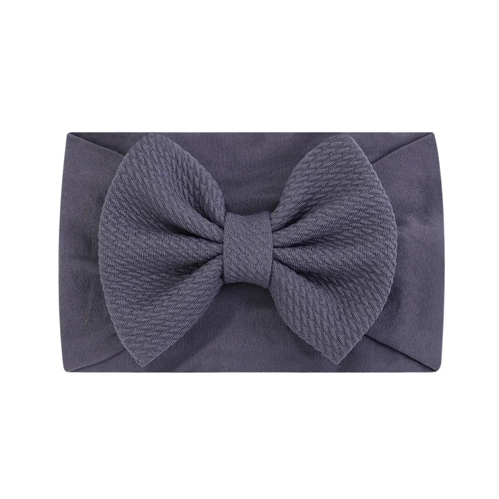 1Pc Headband Nylon Infants Toddlers Elastic Hair Band for Newborn Girl Princess Bowknot Cute Baby Hair Accessories Wholesale