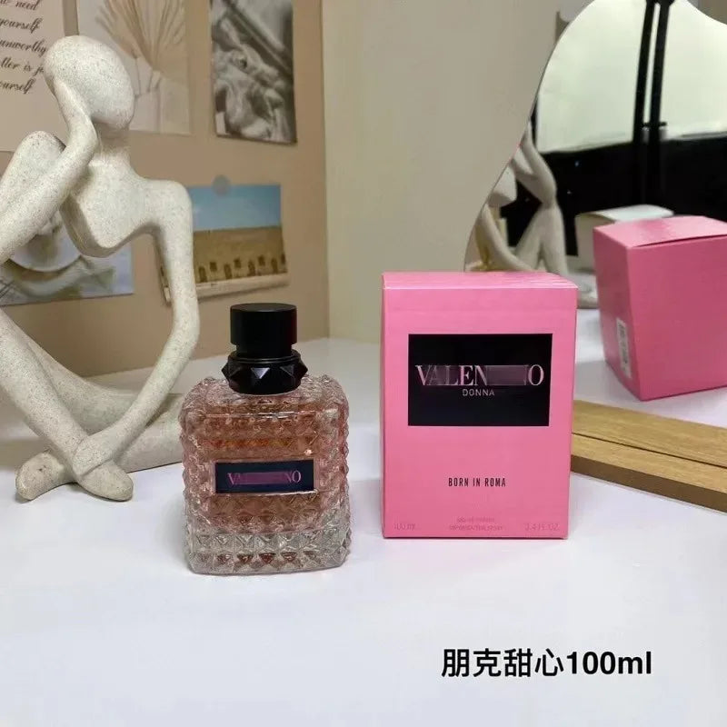 100ml Designer Glass Bottle Born In Roma Intense Donna Coral Fantasy A Classic Yellow Dream Man Miss Donna Day Rose
