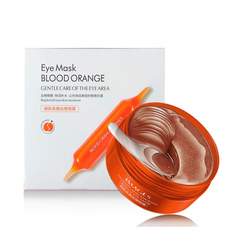 60pcs Avocado Collagen Eye Mask Moisturizing Gel Eyes Masks Eye Patches Remove Dark Circles Firming Eyes Korean Skin Care