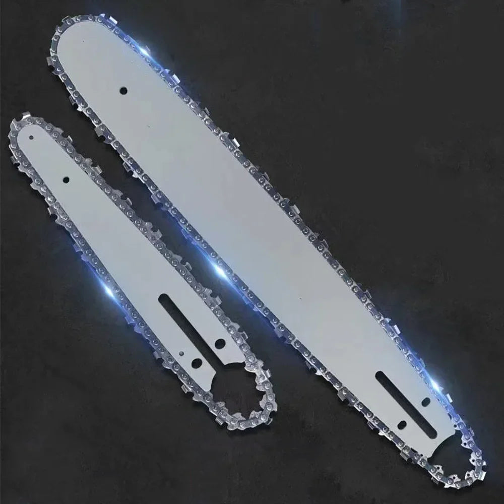 4  6 8 Inch Mini Steel Chainsaw Chains 1/4 Electric Chainsaws Accessory Chains Replacement Mini Electric Chainsaw Chain Saw