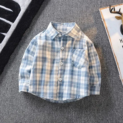 DIIMUU Spring Autumn Kids Baby Boys Cotton Clothes Shirt Toddler Girls Tee Clothing Children Wears Infant Blouse