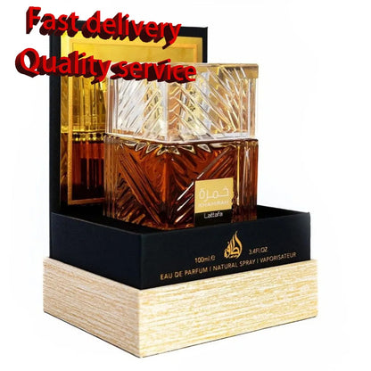 100ml Original Khamrah Qahwa Men's Cologne High Quality Arabian Women's Perfume Long-lasting