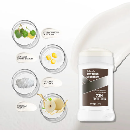 Long Lasting Men's Perfumes for Long-lasting Men Body Deodorant Stick Men's Sweat Remover Fragrances & Deodorants Underarm