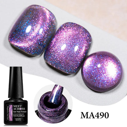 Cat Eye Gel Polish With Nail Magnet Tools Flexible Iron Wire For Creating Heart Shapes On Nails Nail Art nail supplies iman