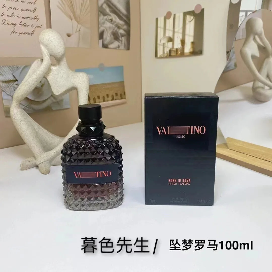 100ml Designer Glass Bottle Born In Roma Intense Donna Coral Fantasy A Classic Yellow Dream Man Miss Donna Day Rose
