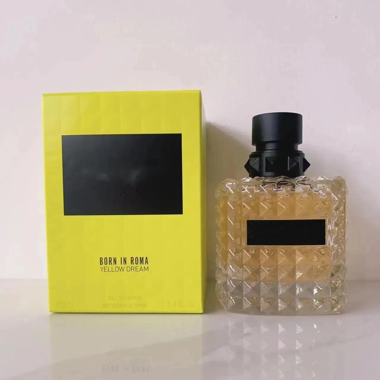 100ml Designer Glass Bottle Born In Roma Intense Donna Coral Fantasy A Classic Yellow Dream Man Miss Donna Day Rose