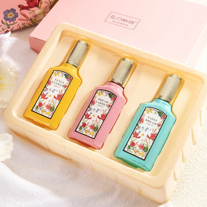 Oriental Gift Box Perfume Women Floral Scent Jasmine Gardenia Fragrance Fresh Cologne Long-Lasting Eau De Toilette Body Splash