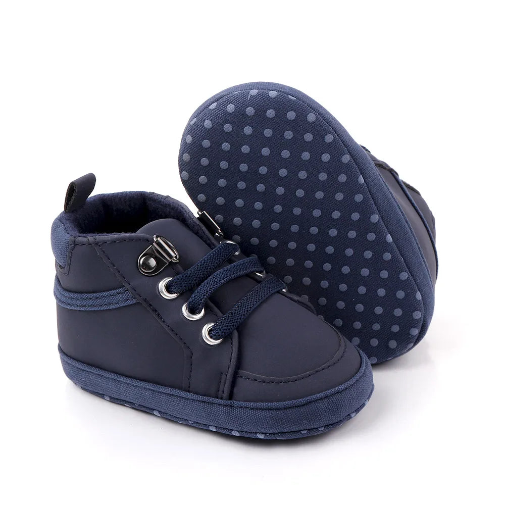 Baby Spring and Autumn Casual Prewalking Shoes High Quality for 0-9-18 Months Baby Boys First Step Shoes