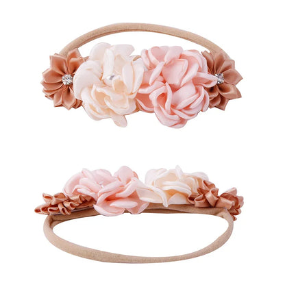 Baby Girl Headband Cute Baby Elastic Hair Band Newborn Head Flower Toddler Photo Props Headband Headwear Kids Accessories