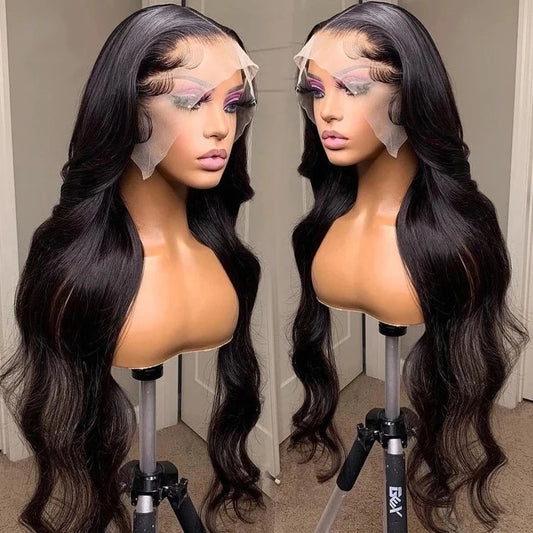 13x6 Lace Frontal Human Hair Pre Plucked Wigs