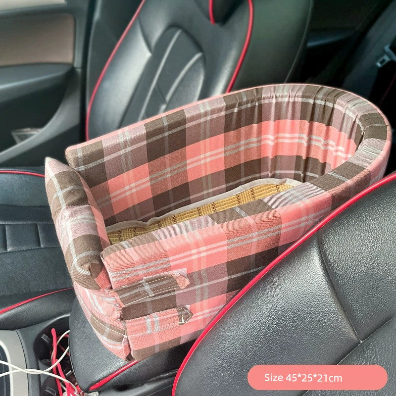 Car Pet Bed Cathouse Doghouse Central Control Nest Small Size Dogs Car Dog Safety Car Seat Cat Sitting Car Mats