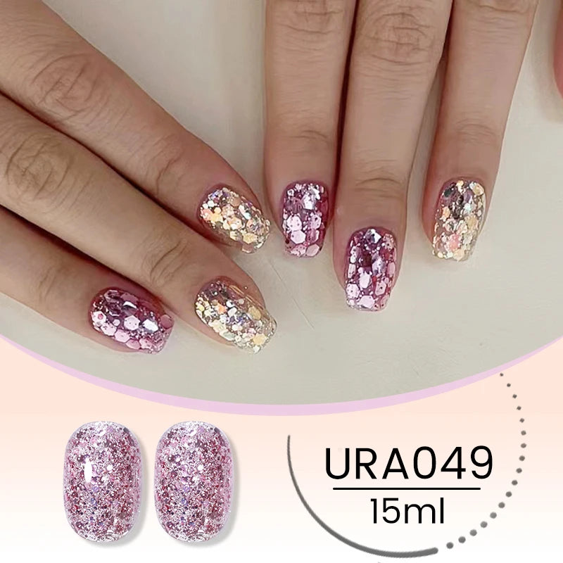 UR SUGAR 15ml Winter Brown Bright Color Gel Gel Varnishes All For Nails Soak Off UV LED Semi Permanent Nail Art Long Lasting Gel