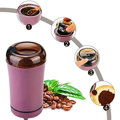 Multifunctional practical and convenient electric grain grinder spice coffee bean grinder household portable herb grinder