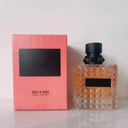 100ml Designer Glass Bottle Born In Roma Intense Donna Coral Fantasy A Classic Yellow Dream Man Miss Donna Day Rose
