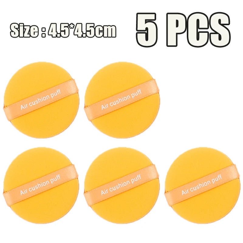 1-20pcs Sponge Air Cushion Cosmetic Puff Double Side