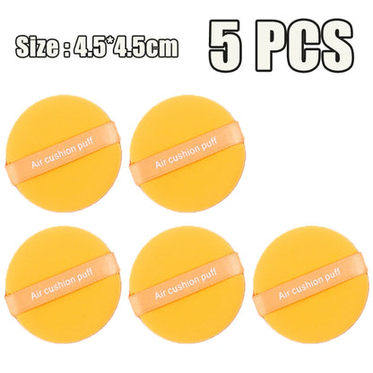 1-20pcs Sponge Air Cushion Cosmetic Puff Double Side