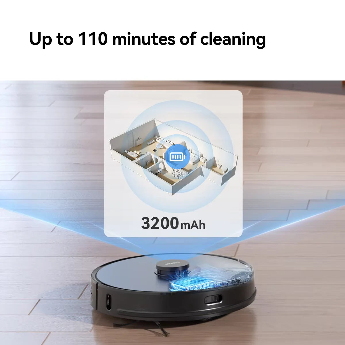 4500Pa Strong Suction Vacuum Cleaner Multiple Storable Map Robot Self-empty Sweeper Charing Station Home Appliance