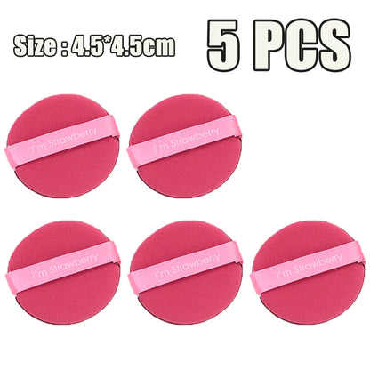 1-20pcs Sponge Air Cushion Cosmetic Puff Double Side