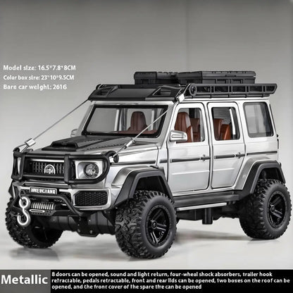 1:32 Mercedes Benz BRABUS G550 Modified 4*4 Off Road SUV Alloy