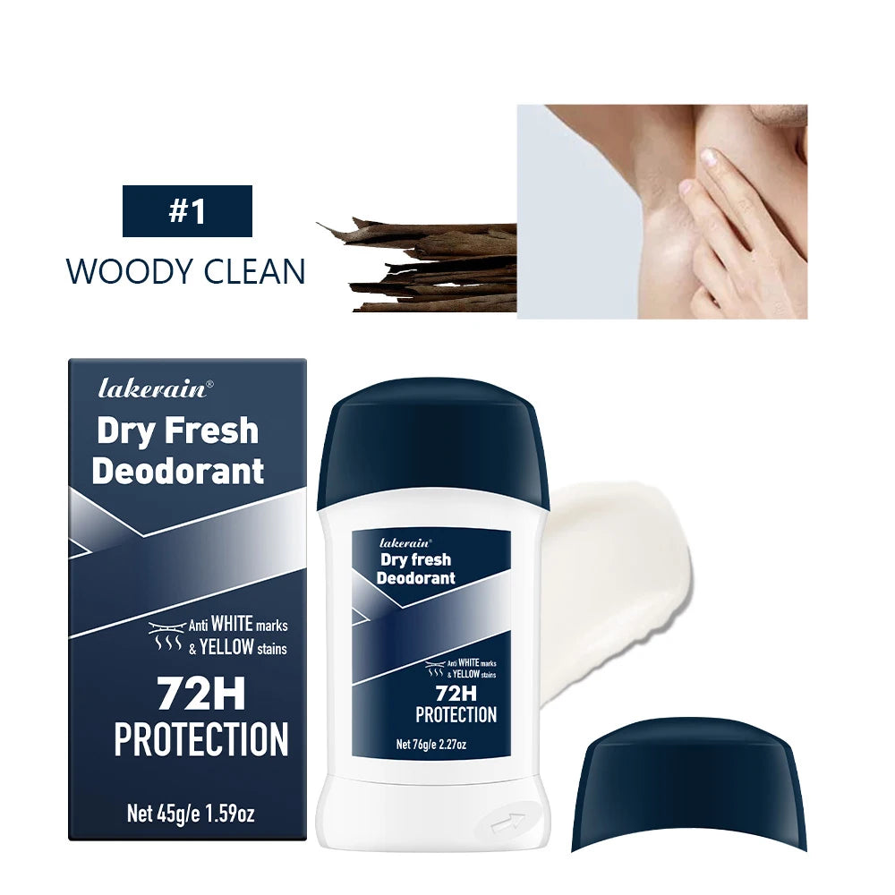Long Lasting Men's Perfumes for Long-lasting Men Body Deodorant Stick Men's Sweat Remover Fragrances & Deodorants Underarm