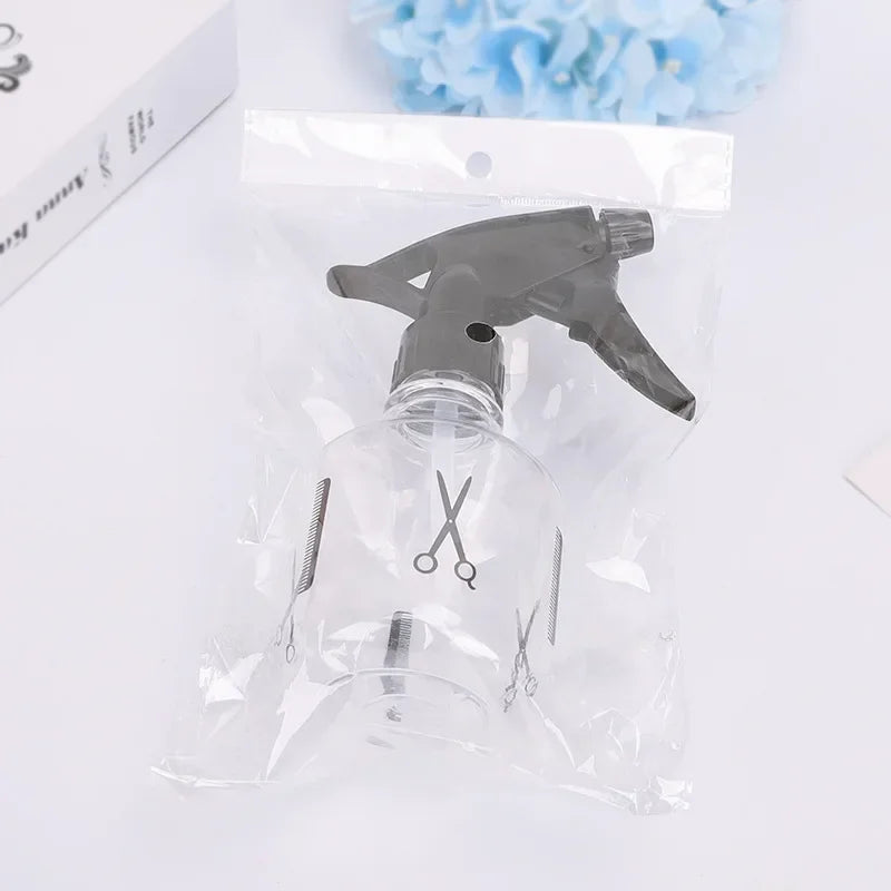 250ML Hairdressing Spray Bottle Salon Barber Hair Tools Water Sprayer Transparent Make-up Style Portable Plastic Spray Bottles