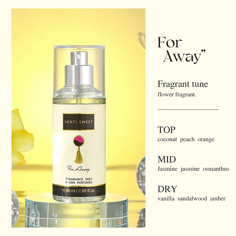 Thai Flower Fruit Perfume Vanilla Fragrance Women Date Scent Long-Lasting Good Girl Parfume Body Spray Floral Mist Air Freshener