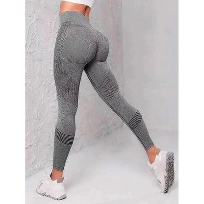 High Waisted Seamless Stretch Athletic Yoga Pants Leggings