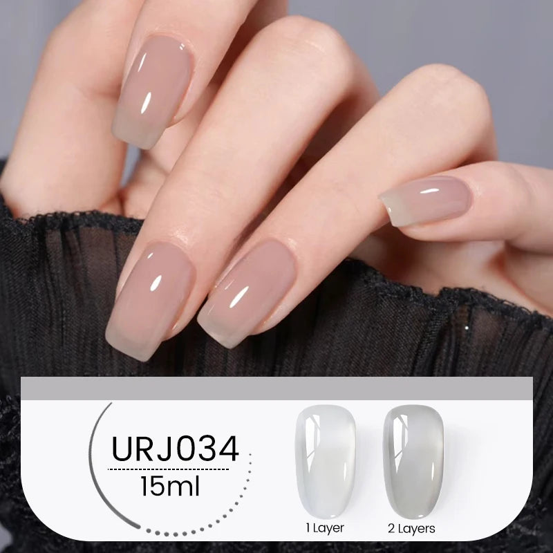 UR SUGAR 15ml Winter Brown Bright Color Gel Gel Varnishes All For Nails Soak Off UV LED Semi Permanent Nail Art Long Lasting Gel