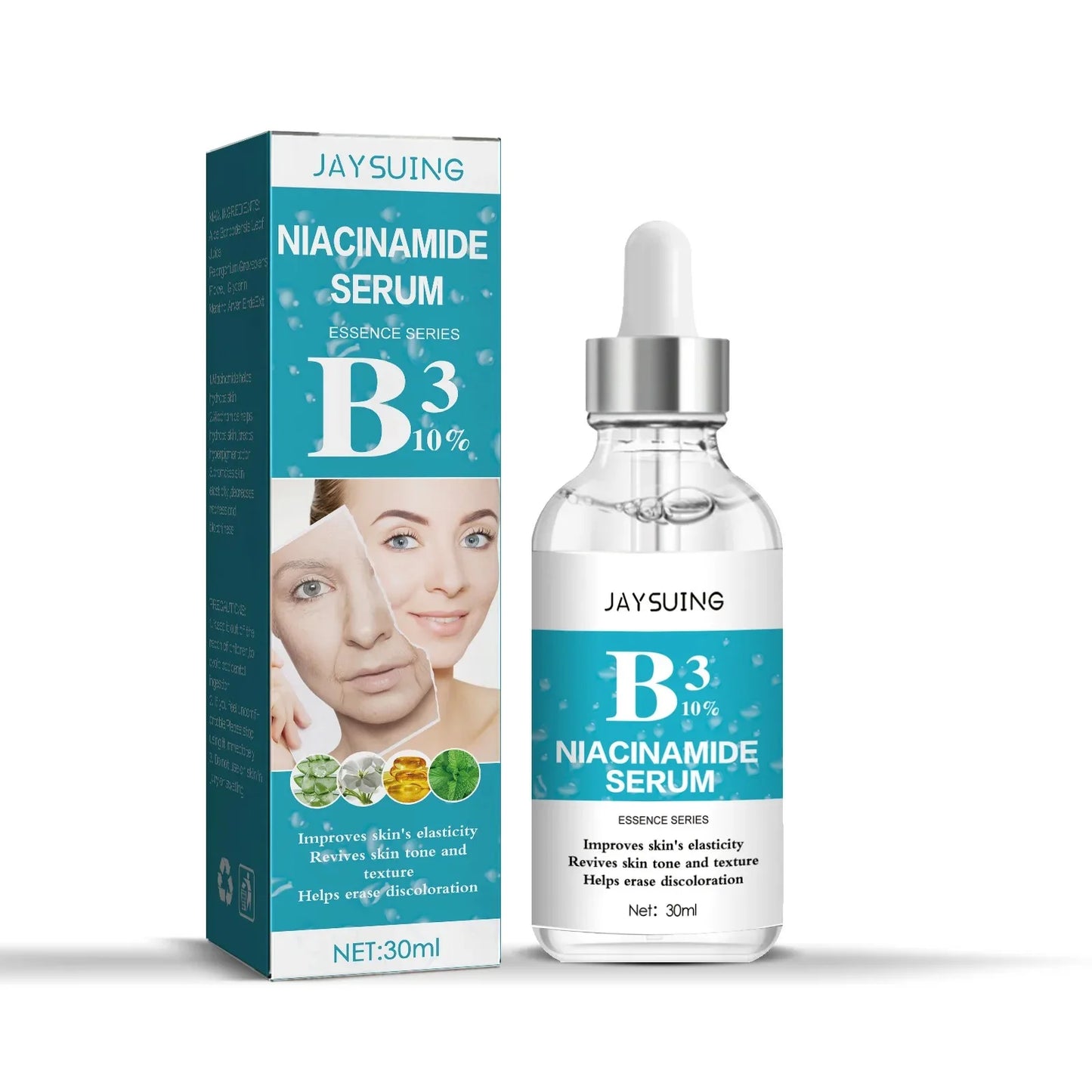 Hyaluronic Facial Serum Moisturizing Smooth Wrinkles Shrink Pores Face Lift Tightening Fade Fine Lines Nourishing Face Care New