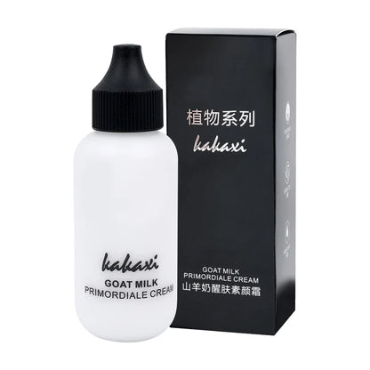 Goat Milk Liquid Foundation Cream 50ml Moisturize Matte Concealer Cosmetics Waterproof Oil-control Cover Acne Base Cream Makeups