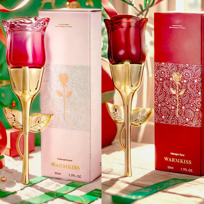 Perfume Womens Long Lasting Red Rose Floral Fragrance Body Sprays For Elegance Charm Women Daily Dating Perfume Christmas Gifts