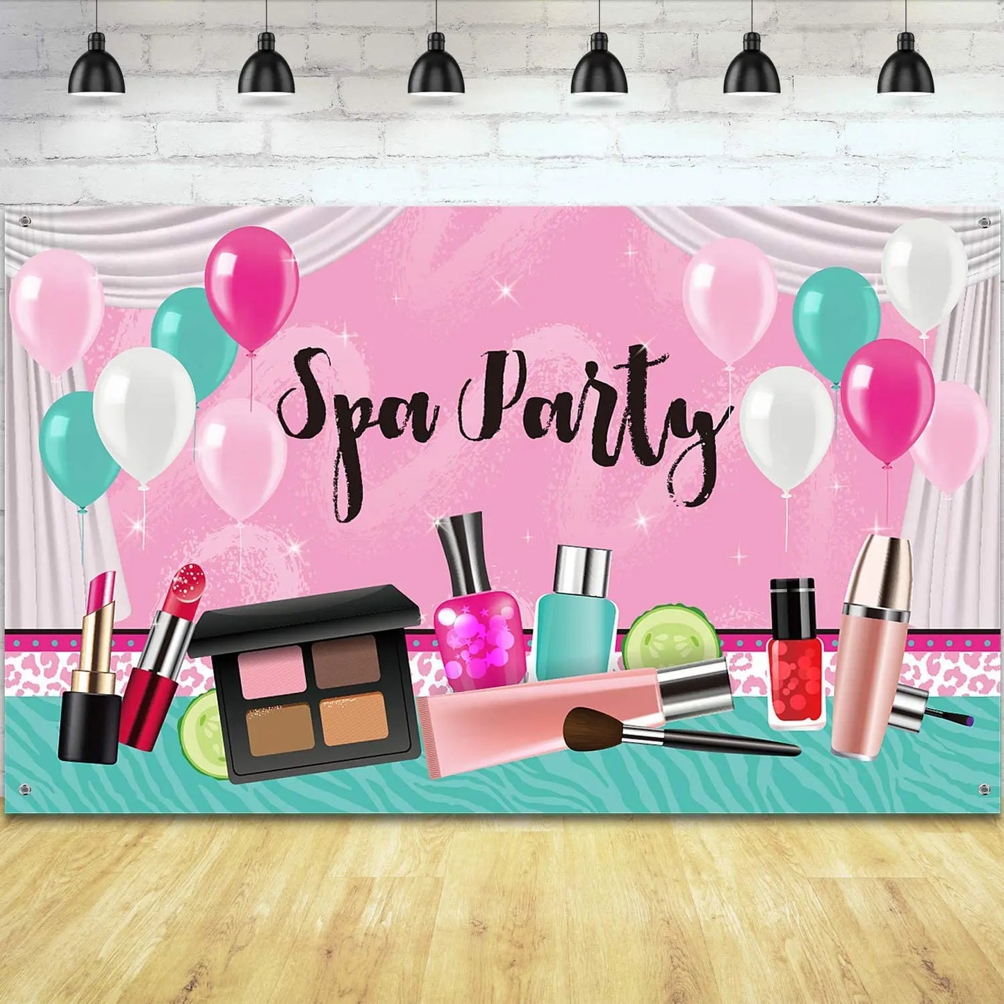 Make Up Birthday Party Decor Women Girls Favor Spa Makeup