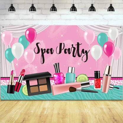 Make Up Birthday Party Decor Women Girls Favor Spa Makeup