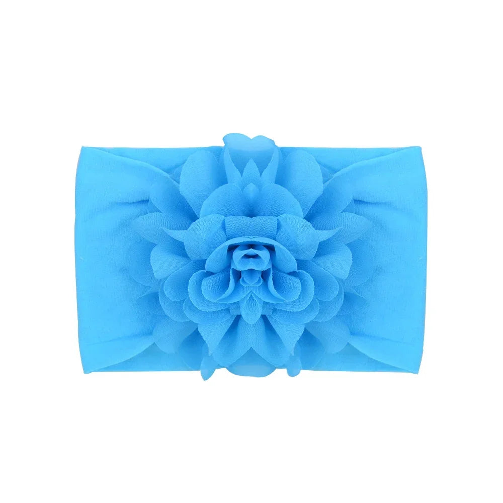 1Pc Headband Nylon Infants Toddlers Elastic Hair Band for Newborn Girl Princess Bowknot Cute Baby Hair Accessories Wholesale