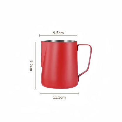 350/600ML Coffee Milk Frothing Pitcher Jug 304 Stainless Steel Precise Scale High Quality Latte