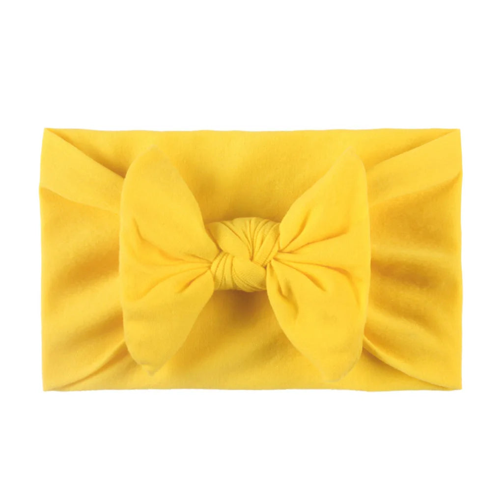 Baby Girl Headband Infant Hair Accessories Bows Newborn Headwear Rabbit Ear Elastic Gift Toddler Bandage Ribbon Soft Bowknot