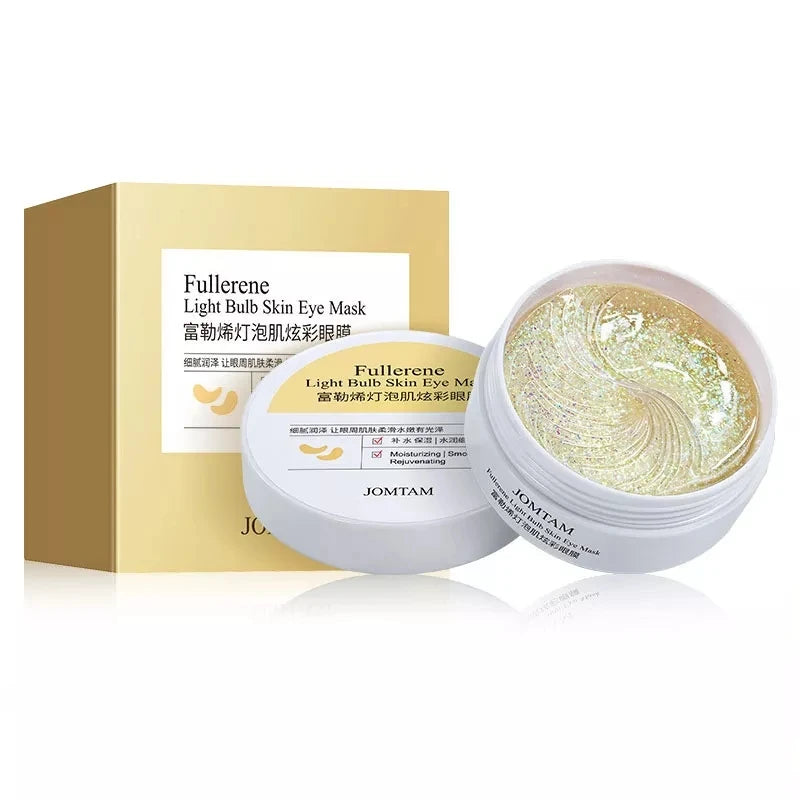 60pcs Avocado Collagen Eye Mask Moisturizing Gel Eyes Masks Eye Patches Remove Dark Circles Firming Eyes Korean Skin Care