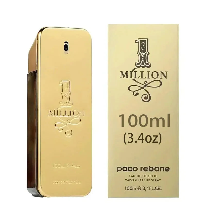 100ml Original Million Gold Hombre Perfume Lasting Strong Masculine