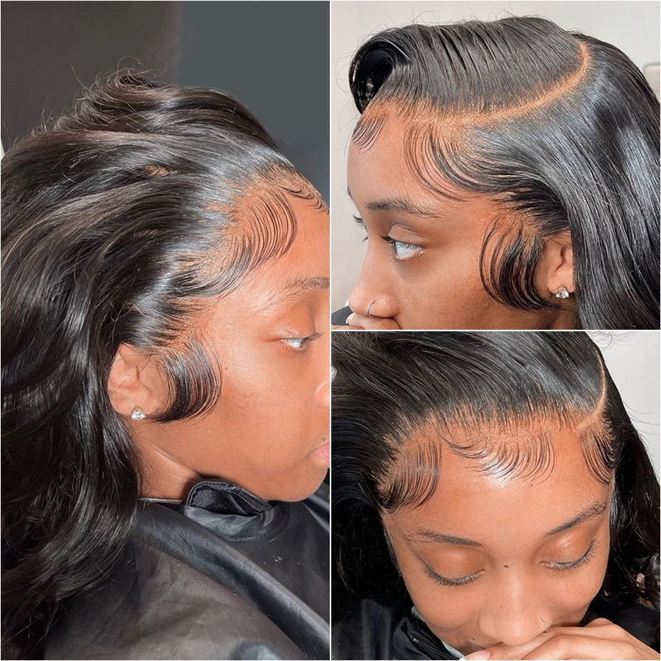 13x6 Lace Frontal Human Hair Pre Plucked Wigs