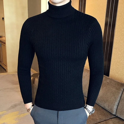 Winter High Neck Thick Warm Turtleneck Sweater