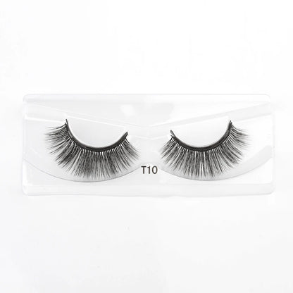 New 1/3Pairs Magnetic Eyelashes False Lashes Repeated Use Eyelashes Waterproof Liquid Eyeliner With Tweezer Make Up Sets Hotting