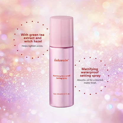Mattifying Setting Spray Waterproof Makeup Long Lasting Oil Control Moisturizing Non-Sticky Spray