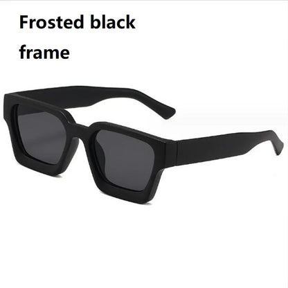 White glasses, women's and men's sunglasses, summer sunshade, windproof, and color changing glasses