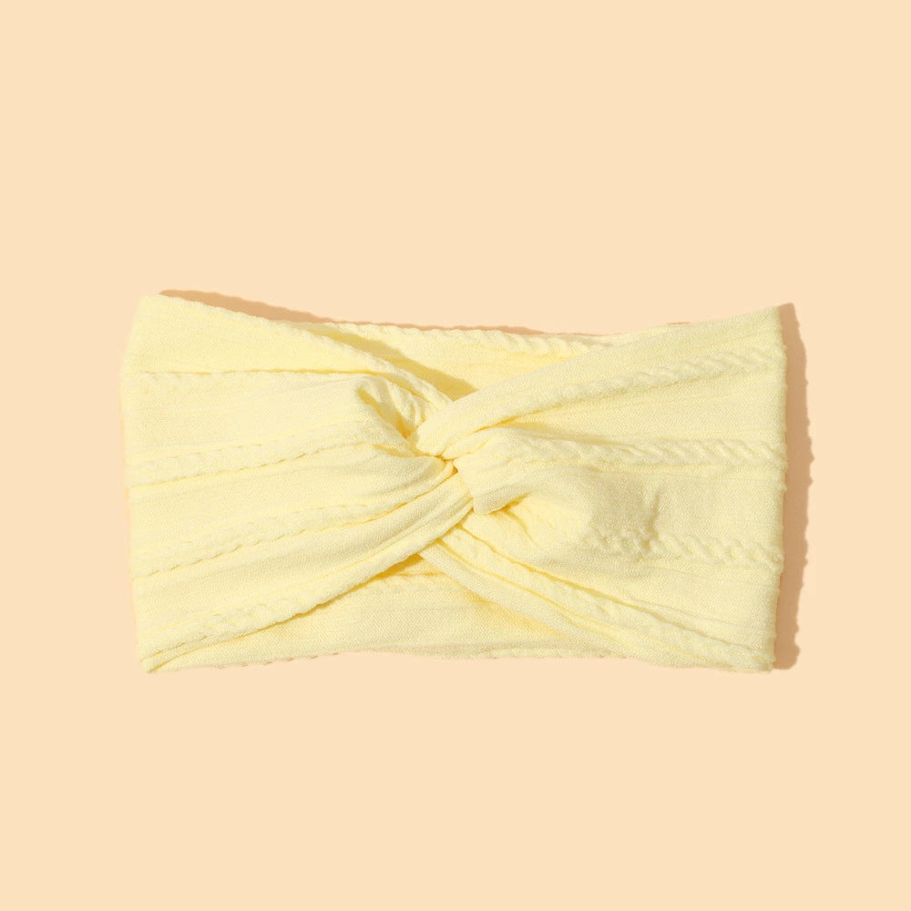 Newborn Baby Headbands for Girls New Nylon Knot Elastic Hair Bands Baby Girl Headband Cute Girl Hair Accessories Kids Headwear
