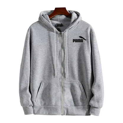 2024 Man Hoodie Sweatshirt Zipper Coat Sweatpants Male Autumn Winter Comfortable Casual Hot Sales Fashion Versatile Sports Men's