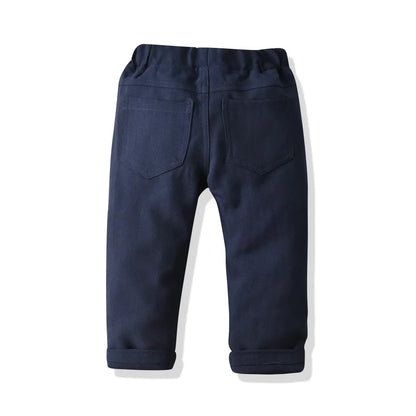 Boys Suits Clothes For Wedding Formal Party clothes Striped Baby Vest Shirt Pants Kids Boy Outerwear