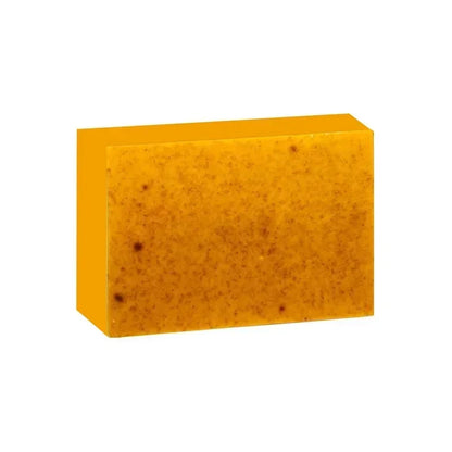 100g Turmeric Scrub Exfoliator Handmade Soap,Lemon Kojic Acid Brighten Moisturizing Shower Face Cleansing Soap,Body Skin Cleaner