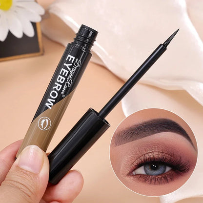 Dyeing Eye Brow Tattoo Tint Peel Off Eyebrow Eyeliner Freckles Dye Cream Waterproof Eyebrow Enhancer Gel Make Up Cosmetic Tool