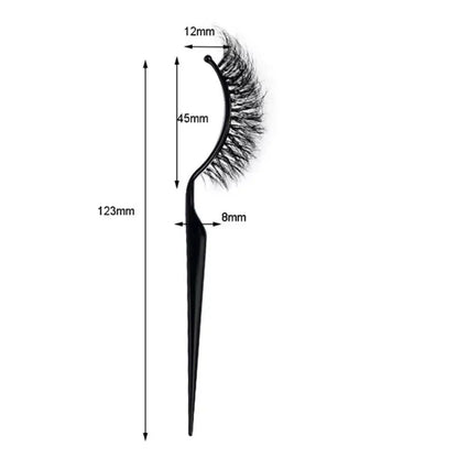 10 Pcs False Eyelash Style Display Stand Stick Board Lash Extension Try on Effect Exhibit Auxiliary Fake Lashes Holder Tools